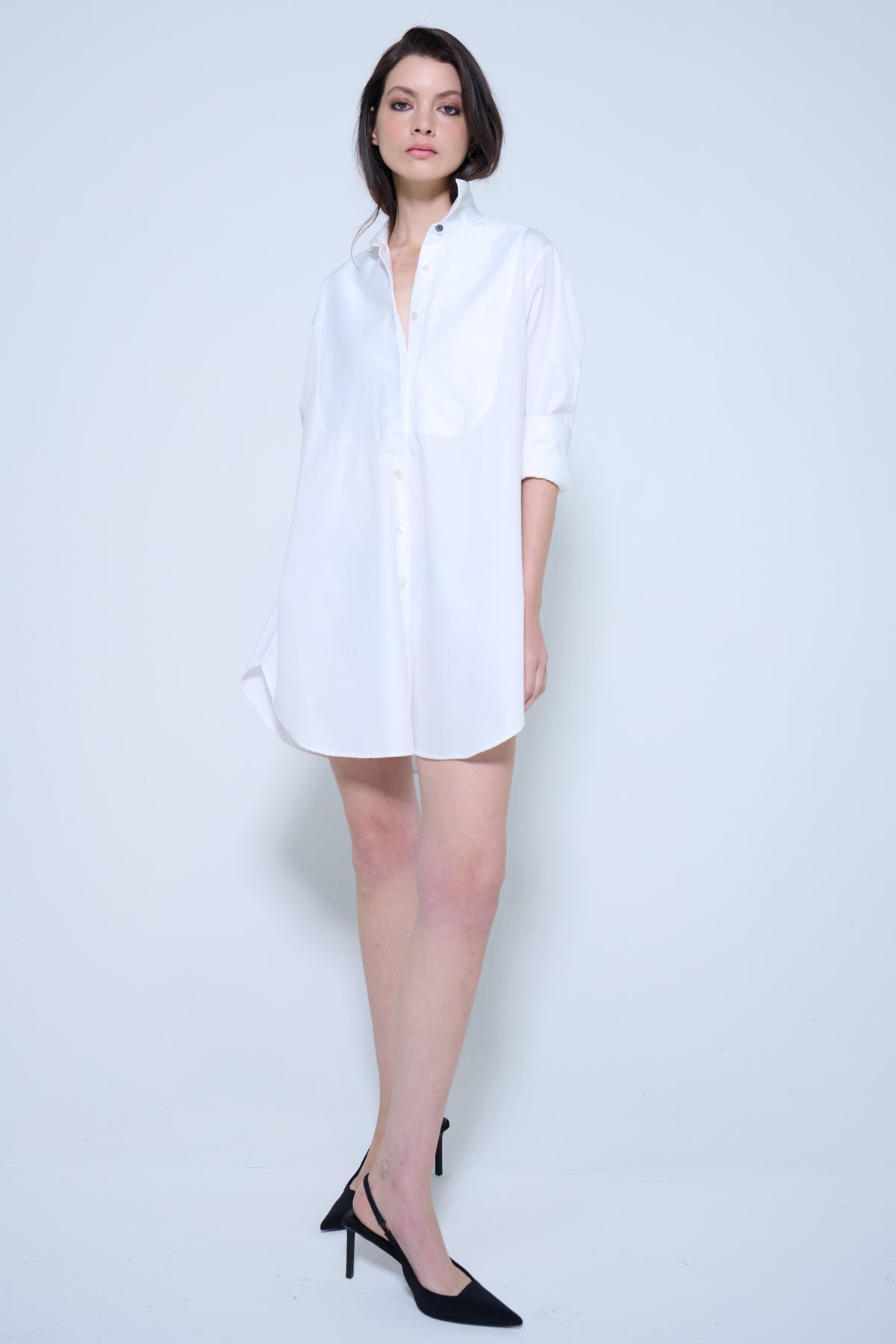 TUXEDO SHIRTDRESS TUXEDO SHIRTDRESS