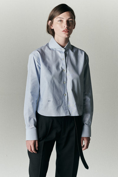 L'Appartement【CORDERA】 OXFORD SHIRT Cordera New Oxford Shirt, Beige – Glasswing